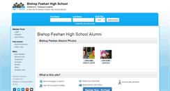 Desktop Screenshot of bishopfeehanhighschool.org